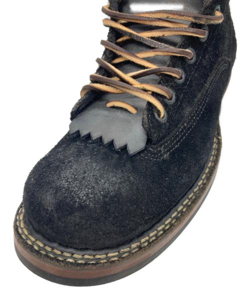 WHITE'S BOOTS（ホワイツブーツ）WHITE'S BOOTS (ホワイツブーツ) ラフアウトスウェードSMOKE JUMPER ブラック サイズ:7 1/2Eの古着・服飾アイテム