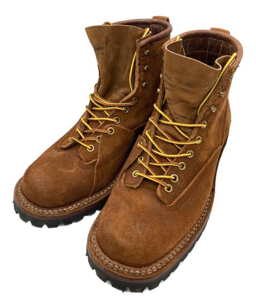 WHITE'S BOOTS（ホワイツブーツ）WHITE'S BOOTS (ホワイツブーツ) ラフアウトスウェードSMOKE JUMPER ブラウン サイズ:7 1/2Eの古着・服飾アイテム
