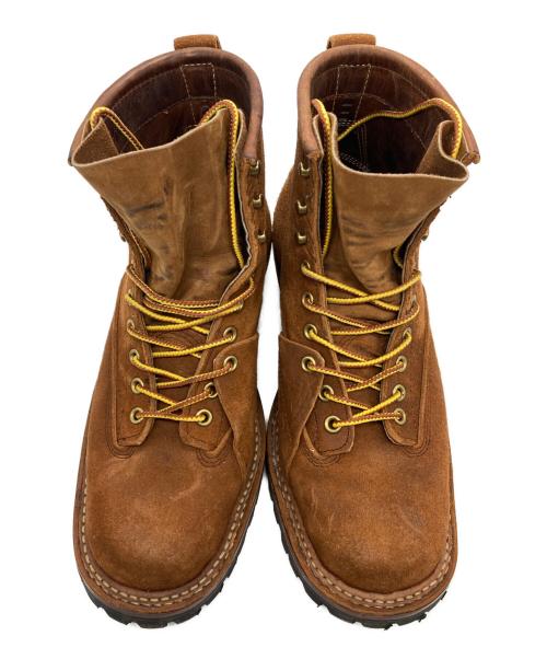 WHITE'S BOOTS（ホワイツブーツ）WHITE'S BOOTS (ホワイツブーツ) ラフアウトスウェードSMOKE JUMPER ブラウン サイズ:7 1/2Eの古着・服飾アイテム