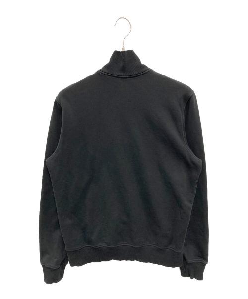 DIESEL（ディーゼル）DIESEL (ディーゼル) ロゴジップアップスウェット ブラック サイズ:Mの古着・服飾アイテム