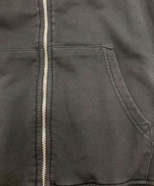 DIESEL（ディーゼル）DIESEL (ディーゼル) ロゴジップアップスウェット ブラック サイズ:Mの古着・服飾アイテム
