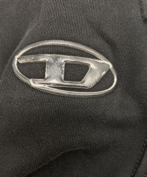 DIESEL（ディーゼル）DIESEL (ディーゼル) ロゴスウェットパンツ ブラック サイズ:Sの古着・服飾アイテム