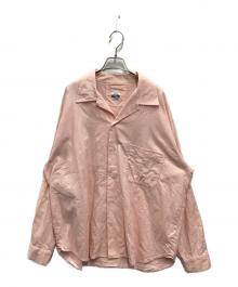 ARMY TWILL（アーミーツイル）の古着「Cotton Linen Utility sh」｜ピンク