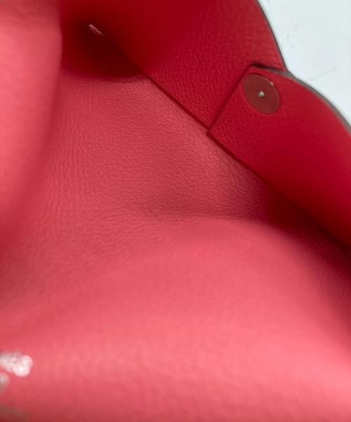 HERMES（エルメス）HERMES (エルメス) Calvi カードケース ピンクの古着・服飾アイテム