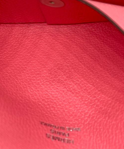 HERMES（エルメス）HERMES (エルメス) Calvi カードケース ピンクの古着・服飾アイテム