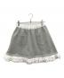 rosy monster (ロージーモンスター) hem frill skirt グレー サイズ:FREE：12000円