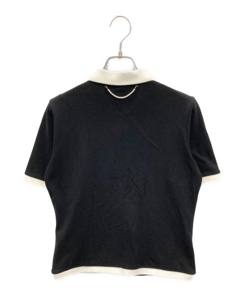 Kimhekim（キムヘキム）KIMHEKIM (キムヘキム) Kimhekim Universe Polo T-Shirt ブラック サイズ:M 未使用品の古着・服飾アイテム