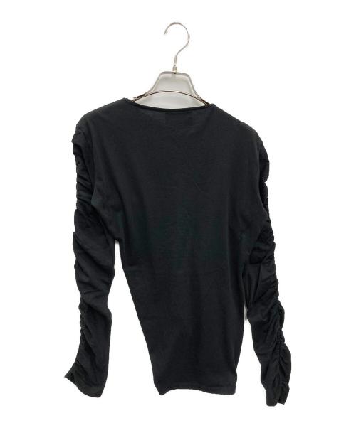 merlette（マーレット）Merlette (マーレット) REVERIE LONG SLEEVE TOP ブラック サイズ:XSの古着・服飾アイテム