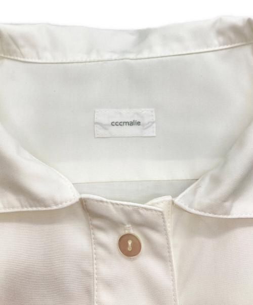 cccmalie（シーマリー）cccmalie (シーマリー) ショートスリーブシャツ ホワイト サイズ:FREE 未使用品の古着・服飾アイテム