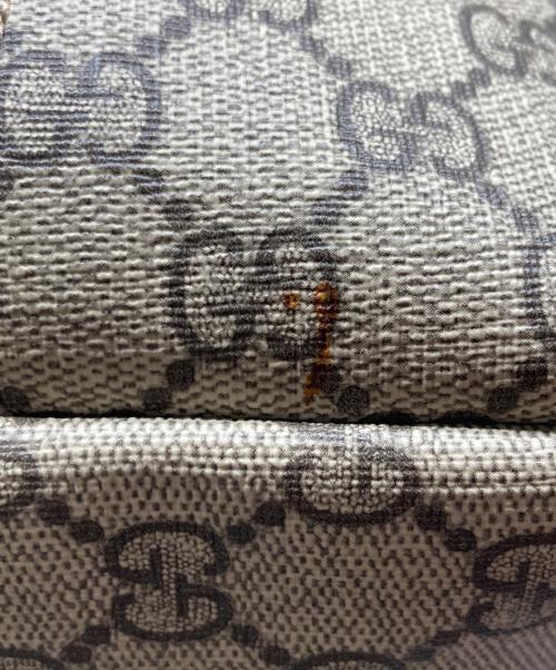 GUCCI（グッチ）GUCCI (グッチ) ラージトートバッグ グレーの古着・服飾アイテム
