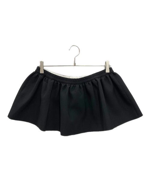 Curensology（カレンソロジー）Curensology (カレンソロジー) 2WAY ミニスカート ブラック サイズ:FREEの古着・服飾アイテム