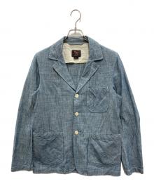 WOOLRICH（ウールリッチ）の古着「シャンブレー3Bジャsケット」｜インディゴ