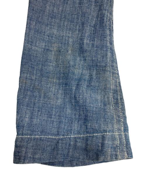 WOOLRICH（ウールリッチ）WOOLRICH (ウールリッチ) シャンブレー3Bジャsケット インディゴ サイズ:Sの古着・服飾アイテム