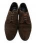 中古・古着 CHEANEY (チーニー) スウェードストレートチップシューズ ブラウン サイズ:8 1/2：12000円