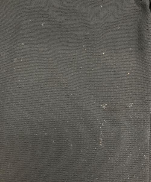 UNITED ARROWS TOKYO（ユナイテッドアローズトウキョウ）UNITED ARROWS TOKYO (ユナイテッドアローズトウキョウ) ドットエア サッカー ヘムコード 2プリーツパンツ ブラック サイズ:Mの古着・服飾アイテム