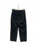 UNITED ARROWS TOKYO (ユナイテッドアローズトウキョウ) ドットエア サッカー ヘムコード 2プリーツパンツ ブラック サイズ:M：7000円