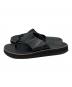 THE SANDALMAN (ザサンダルマン) レザートングサンダル ブラック サイズ:SIZE 7：14000円