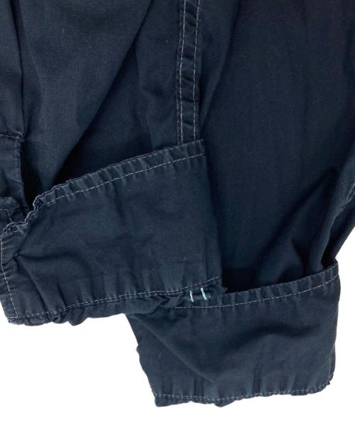 POST O'ALLS（ポストオーバーオールズ）POST O'ALLS (ポストオーバーオールズ) タフタシャツジャケット ネイビー サイズ:Lの古着・服飾アイテム