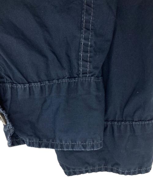 POST O'ALLS（ポストオーバーオールズ）POST O'ALLS (ポストオーバーオールズ) タフタシャツジャケット ネイビー サイズ:Lの古着・服飾アイテム