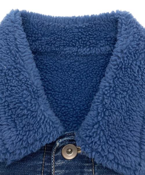 Porter Classic（ポータークラシック）Porter Classic (ポータークラシック) STEINBECK DENIM BOA VEST インディゴ サイズ:Mの古着・服飾アイテム