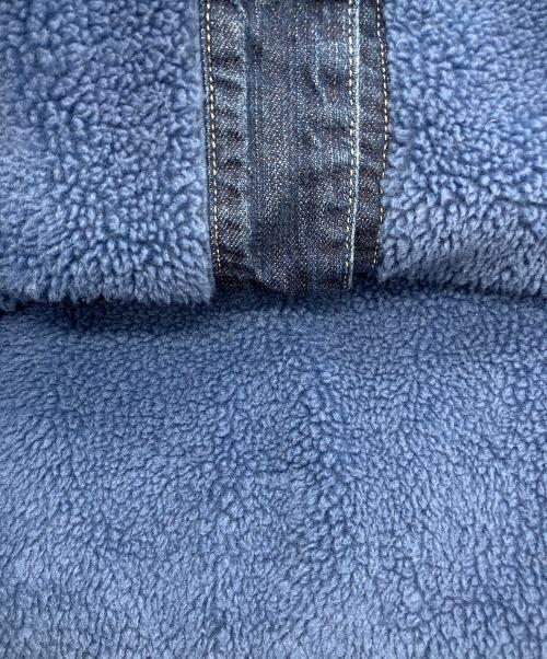Porter Classic（ポータークラシック）Porter Classic (ポータークラシック) STEINBECK DENIM BOA VEST インディゴ サイズ:Mの古着・服飾アイテム