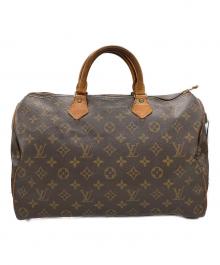 LOUIS VUITTON（ルイ ヴィトン）の古着「スピーディー35 モノグラムハンドバッグ」｜ブラウン