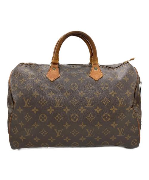 LOUIS VUITTON（ルイ ヴィトン）LOUIS VUITTON (ルイ ヴィトン) スピーディー35 モノグラムハンドバッグ ブラウンの古着・服飾アイテム