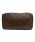 中古・古着 LOUIS VUITTON (ルイ ヴィトン) スピーディー35 モノグラムハンドバッグ ブラウン：60000円