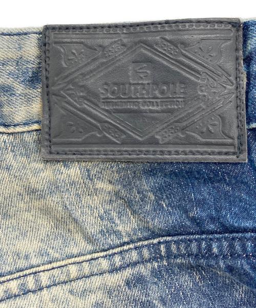 SOUTHPOLE（サウスポール）SOUTHPOLE (サウスポール) ダメージ加工デニムパンツ インディゴ サイズ:42の古着・服飾アイテム
