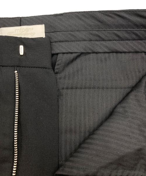 mfpen（エムエフペン）mfpen (エムエフペン) センタープレスパンツ ブラック サイズ:Mの古着・服飾アイテム