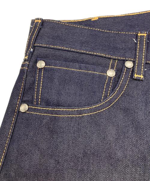 THE NORTH FACE（ザ ノース フェイス）THE NORTH FACE (ザ ノース フェイス) COMME des GARCONS JUNYA WATANABE MAN (コムデギャルソンジュンヤワタナベマン) バックロゴ プリント デニムパンツ インディゴ サイズ:M 未使用品の古着・服飾アイテム
