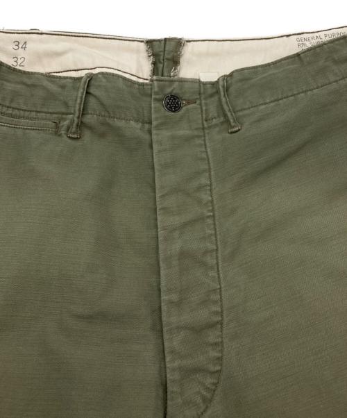 RRL（ダブルアールエル）RRL (ダブルアールエル) U.S. STANDARD CHINO オリーブ サイズ:34の古着・服飾アイテム
