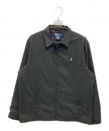 POLO RALPH LAUREN（ポロ・ラルフローレン）の古着「スイングトップ」｜ブラック