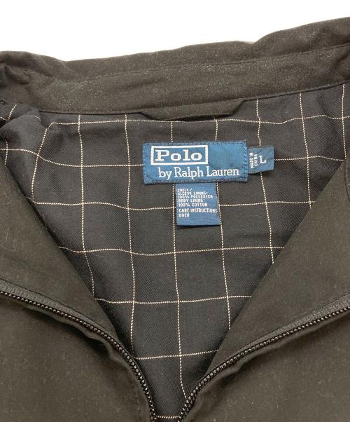 POLO RALPH LAUREN（ポロ・ラルフローレン）POLO RALPH LAUREN (ポロ・ラルフローレン) スイングトップ ブラック サイズ:Lの古着・服飾アイテム