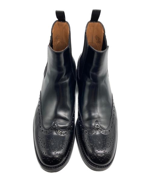 CHURCH'S（チャーチ）CHURCH'S (チャーチ) KETSBYウィングチップサイドゴアブーツ ブラック サイズ:SIZE 36 1/2の古着・服飾アイテム