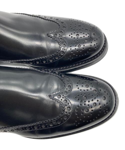 CHURCH'S（チャーチ）CHURCH'S (チャーチ) KETSBYウィングチップサイドゴアブーツ ブラック サイズ:SIZE 36 1/2の古着・服飾アイテム