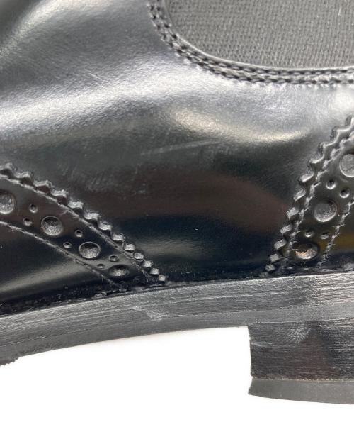 CHURCH'S（チャーチ）CHURCH'S (チャーチ) KETSBYウィングチップサイドゴアブーツ ブラック サイズ:SIZE 36 1/2の古着・服飾アイテム