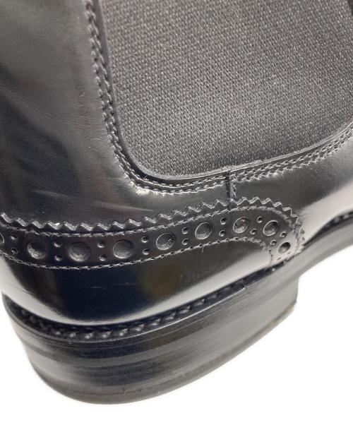 CHURCH'S（チャーチ）CHURCH'S (チャーチ) KETSBYウィングチップサイドゴアブーツ ブラック サイズ:SIZE 36 1/2の古着・服飾アイテム