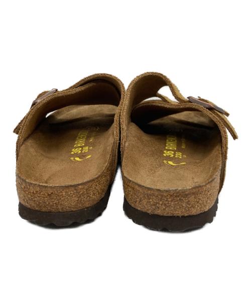 BIRKENSTOCK（ビルケンシュトック）BIRKENSTOCK (ビルケンシュトック) Zurichサンダル ブラウン サイズ:23cmの古着・服飾アイテム