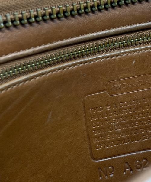 COACH（コーチ）COACH (コーチ) 【古着】レザーショルダーバッグ ブラウンの古着・服飾アイテム