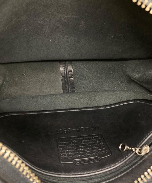 COACH（コーチ）COACH (コーチ) 【古着】レザーショルダーバッグ ブラックの古着・服飾アイテム