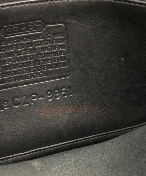 COACH（コーチ）COACH (コーチ) 【古着】レザーショルダーバッグ ブラックの古着・服飾アイテム