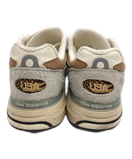 NEW BALANCE（ニューバランス）NEW BALANCE (ニューバランス) ローカットスニーカー グレー×ブラウン サイズ:26.5cmの古着・服飾アイテム