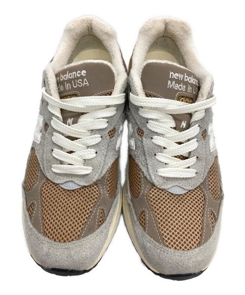 NEW BALANCE（ニューバランス）NEW BALANCE (ニューバランス) ローカットスニーカー グレー×ブラウン サイズ:26.5cmの古着・服飾アイテム