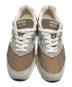 中古・古着 NEW BALANCE (ニューバランス) ローカットスニーカー グレー×ブラウン サイズ:26.5cm：17000円