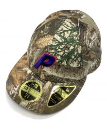New Era×PALACE（ニューエラ×パレス）の古着「Lp 59Fifty "Realtree Edge"」｜カーキ