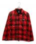 stussy（ステューシー）の古着「CRUIZE COACH JACKET」｜レッド