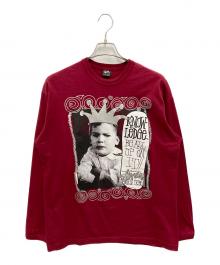 stussy（ステューシー）の古着「OLD L/S KIDS」｜レッド
