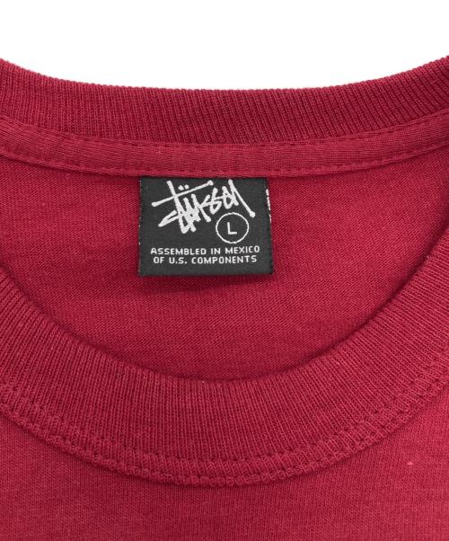 stussy（ステューシー）stussy (ステューシー) OLD L/S KIDS レッド サイズ:Lの古着・服飾アイテム