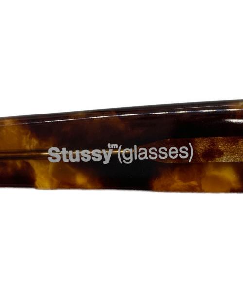stussy（ステューシー）stussy (ステューシー) サングラス ブラウンの古着・服飾アイテム